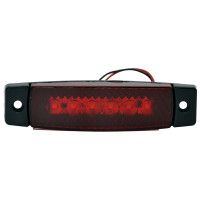 Gabaritna lampa led crvena 3 -diode sa nosačem
