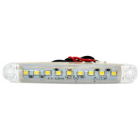 Gabaritna lampa led crvena 3 -diode sa nosačem