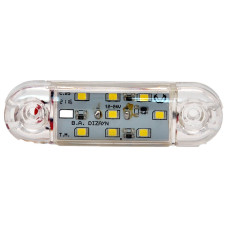 Gabaritna lampa led crvena 3 -diode sa nosačem